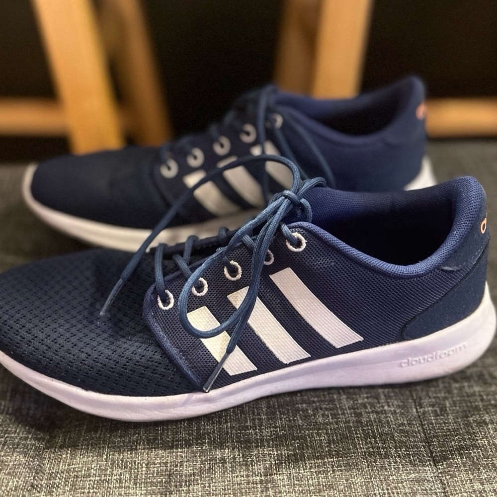 Adidas Navy Blue Sneakers Size 9